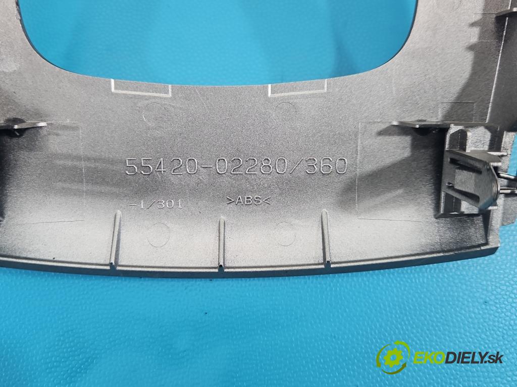Toyota Corolla E15 2007-2014 1.6 vvti 124hp manual 91 kW 1598 cm3 4- lišta ozdobná vnitŕní: 55435-02180