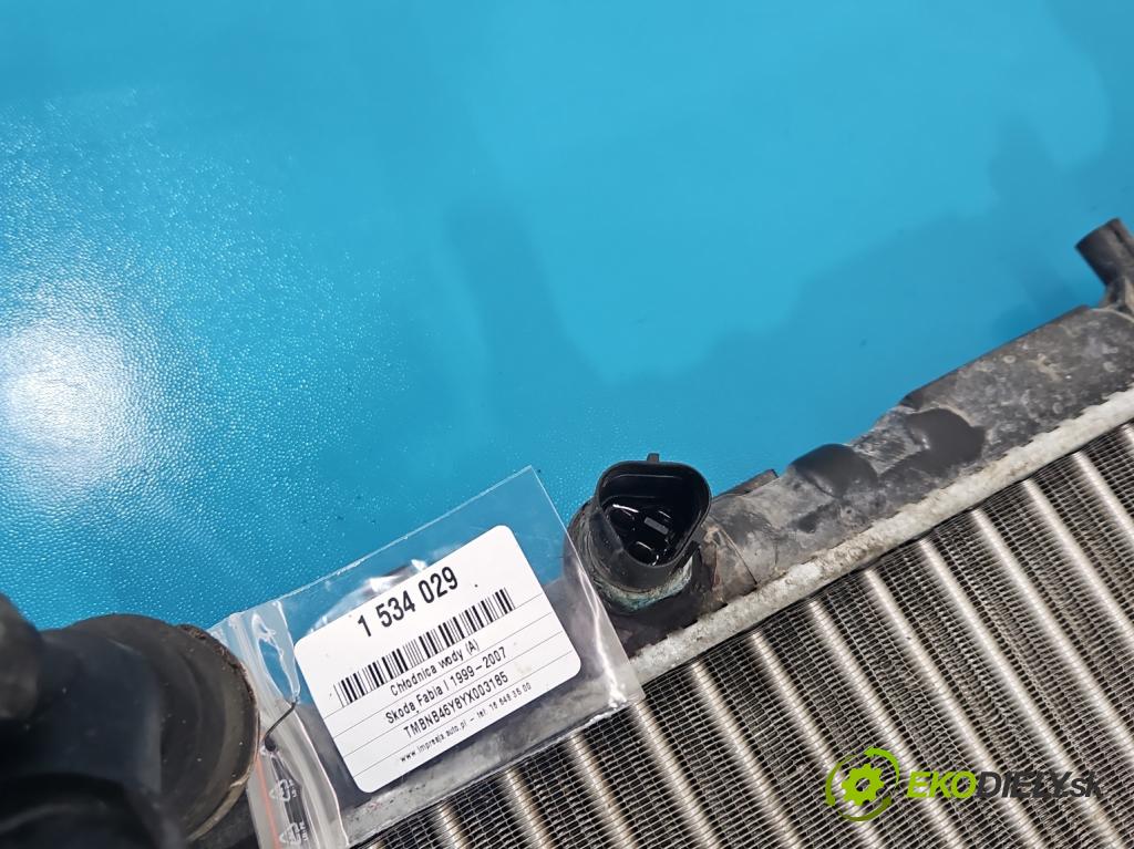 Skoda Fabia I 1999-2007 1.4 mpi 68 hp manual 50 kW 1397 cm3 5- Chladič vody  (Vodní chladič)