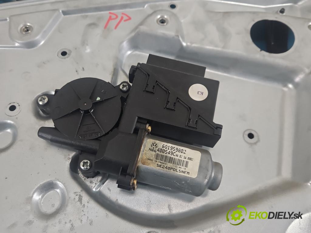 Skoda Fabia I 1999-2007 1.4 mpi 68 HP manual 50 kW 1397 cm3 5- mechanizmus okna predné pravý 6Q1959802