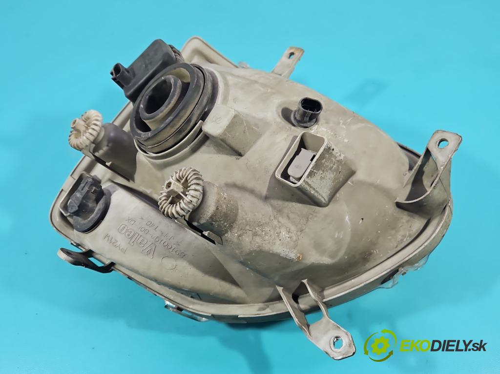 Opel Agila A 2000-2007 1.2 16V 75 HP manual 55 kW 1199 cm3 5- Reflektor: pravý 09204188 (Svetlo predné pravé)