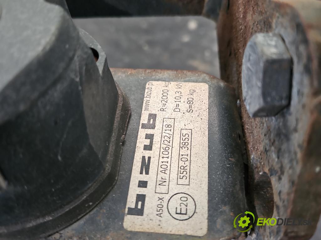 Toyota Corolla E15 2007-2014 1.6 vvti 124 hp manual 91 kW 1598 cm3 4- oko tažné  (Tažné zařízení)