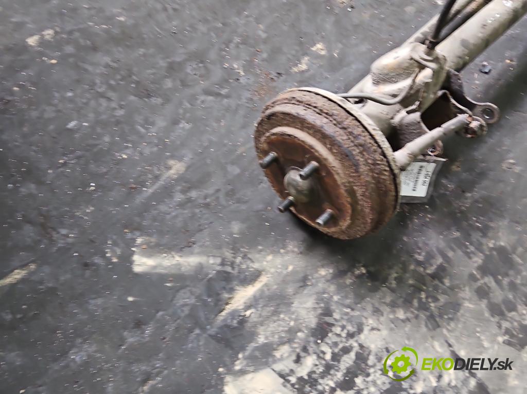 Opel Agila A 2000-2007 1.2 16V 75 hp manual 55 kW 1199 cm3 5- zadní výztuha  (Zadní výztuha)