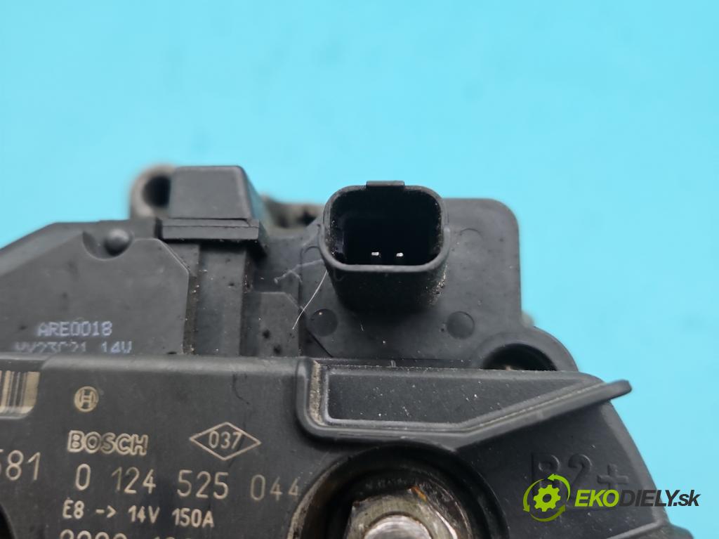 Renault Master II 1998-2010 2.5 dci 99 HP manual 73 kW 2463 cm3 5- Alternator 0124525044 (Alternátor)