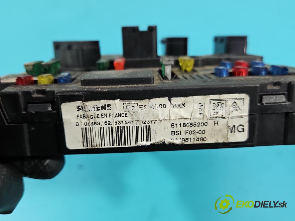 Citroen C3 I 2002-2009 1.4 hdi 68 HP manual 50 kW 1398 cm3 5- riadiaca jednotka ostatné 9649811480