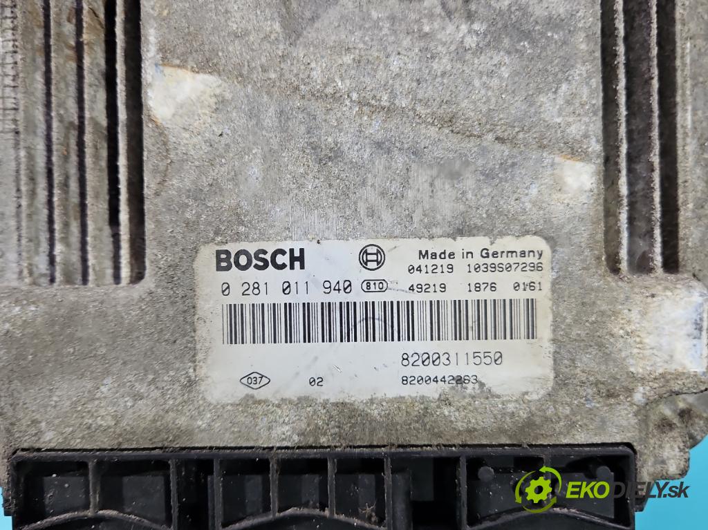 Renault Master II 1998-2010 2.5 dci 99 HP manual 73 kW 2463 cm3 5- riadiaca jednotka motora 0281011940