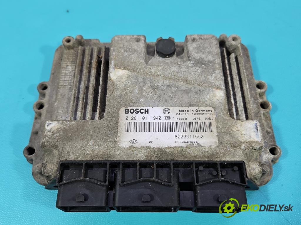 Renault Master II 1998-2010 2.5 dci 99 HP manual 73 kW 2463 cm3 5- riadiaca jednotka motora 0281011940