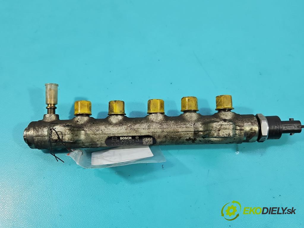 Renault Master II 1998-2010 2.5 dci 99 hp manual 73 kW 2463 cm3 5- lišta vstřikovací 0445214042 (Vstřikovací lišta)