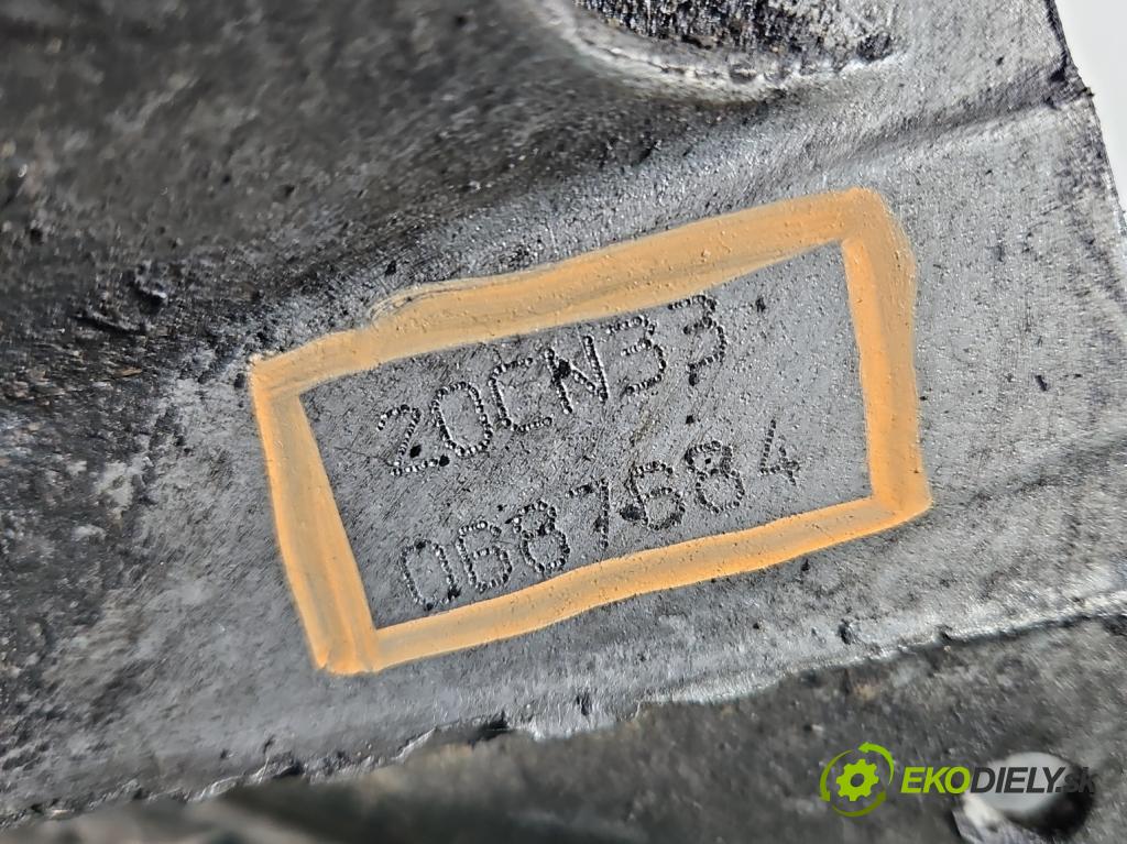 Citroen C3 I 2002-2009 1.4 hdi 68 HP manual 50 kW 1398 cm3 5- prevodovka stupeň,rýchlosť manual 20CN33