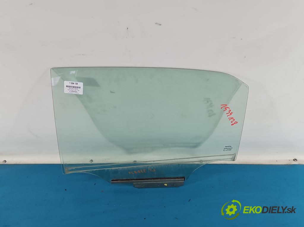 Toyota Corolla E15 2007-2014 1.6 vvti 124hp manual 91 kW 1598 cm3 4- sklo dvere zadné ľavé 