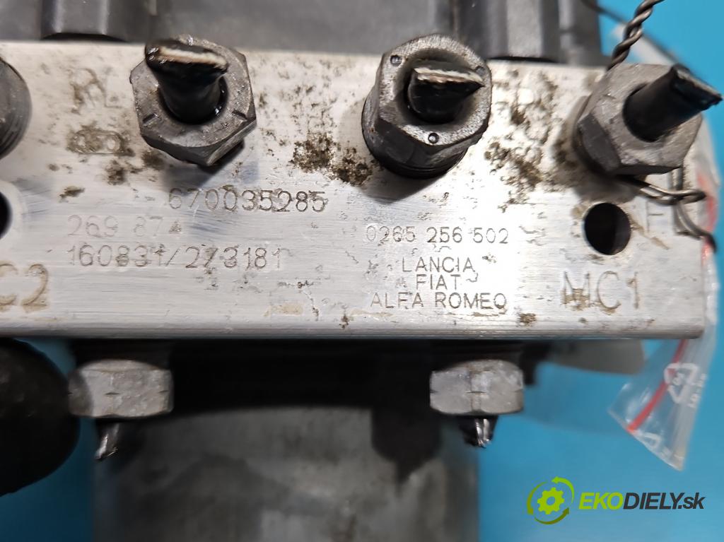 Maserati Quattroporte VI 13- 3.0 V6 automatic 301 kW 2979 cm3 4- čerpadlo abs 0265956481 (Pumpa ABS)