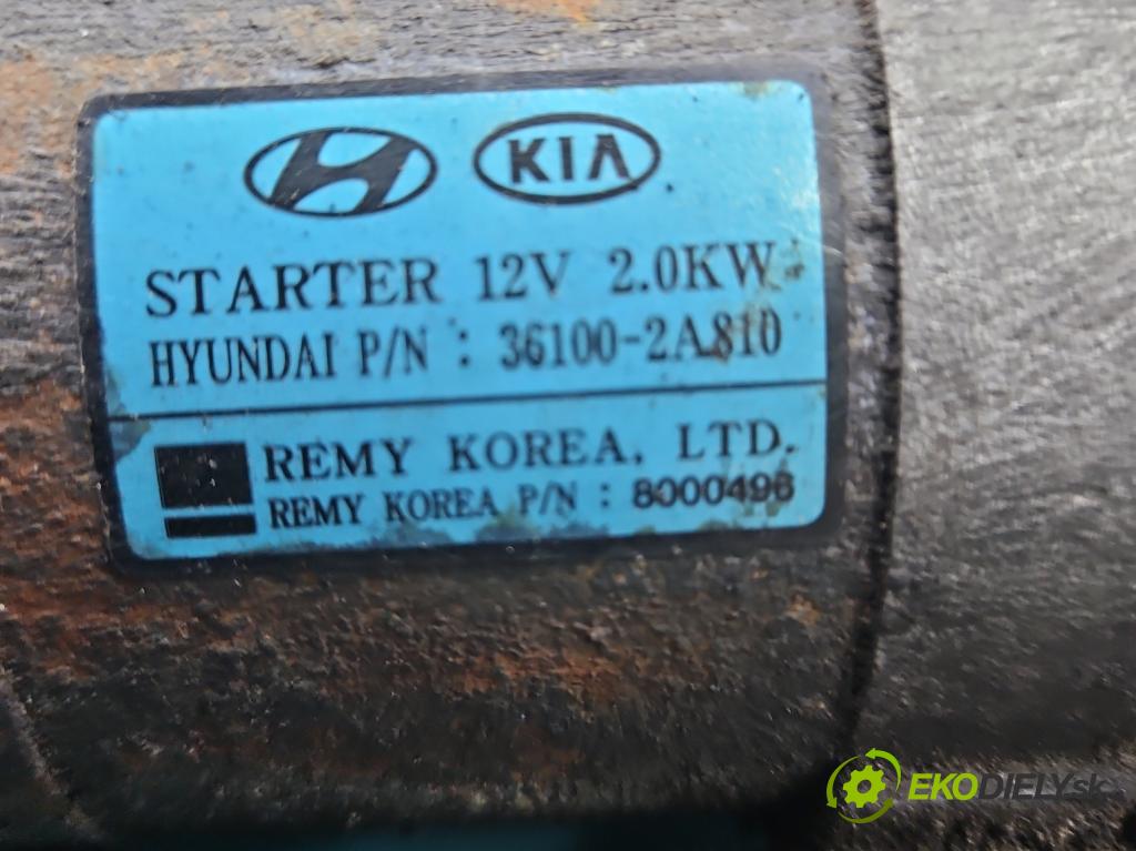 Hyundai I40 1.7 crdi 136 HP manual 100 kW 1685 cm3 5- štartér 36100-2A810 (Štartér)