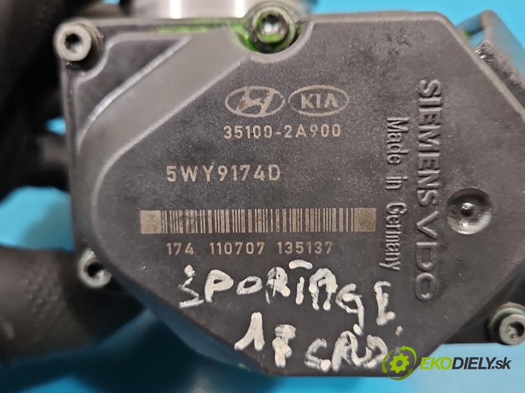 Hyundai I40 1.7 crdi 136 HP manual 100 kW 1685 cm3 5- klapka 35100-2A900 (Škrtiaca klapka)