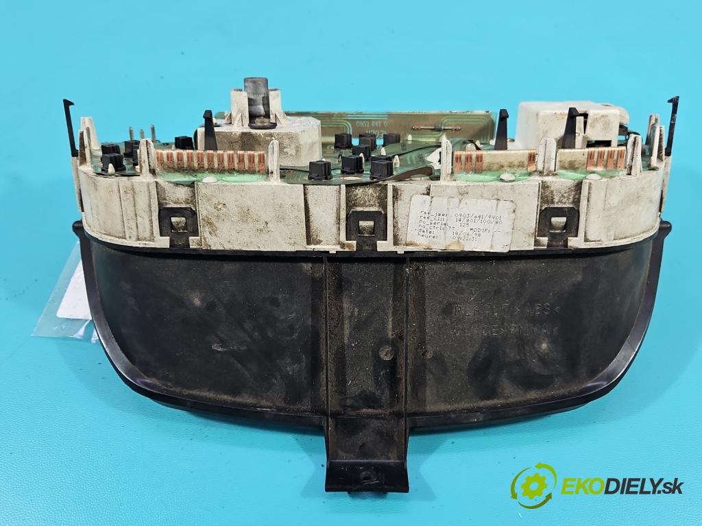 Citroen Jumpy 1994-2006 1.6 79KM manual 58 kW 1581 cm3 5- prístrojovka/ budíky 1480110080 (Prístrojová doska)