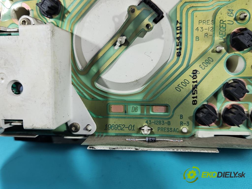 Citroen Jumpy 1994-2006 1.6 79KM manual 58 kW 1581 cm3 5- prístrojovka/ budíky 1480110080 (Prístrojová doska)