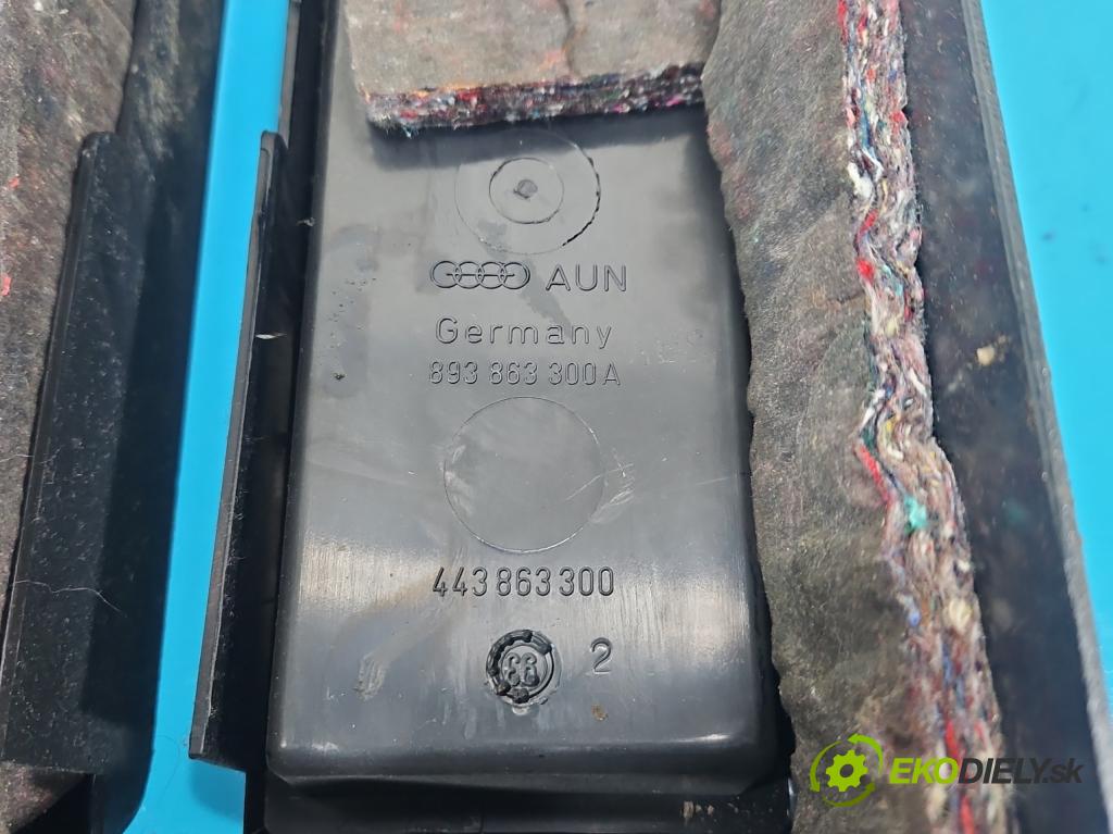Audi 80 B4 1991-1994 1.9 tdi 90 HP manual 66 kW 1896 cm3 5- kryt plast 893863300A