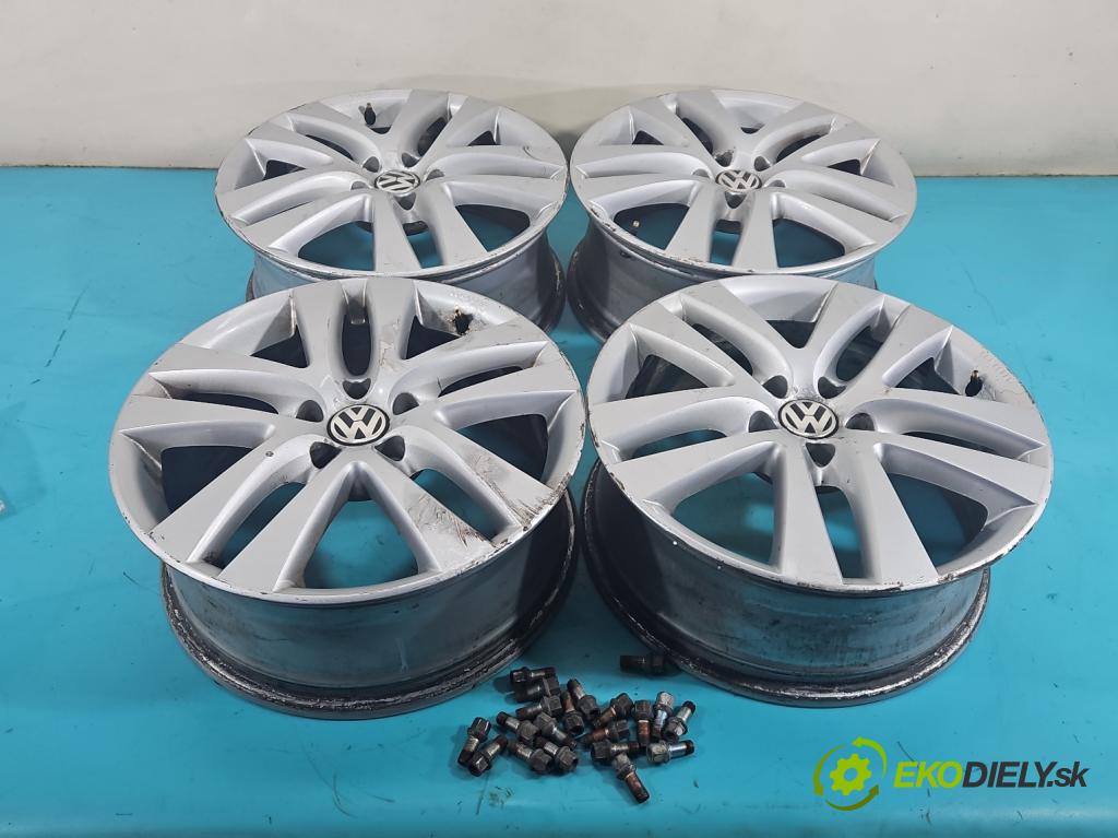 Vw Tiguan I 2007-2016 1.4 TSI 150 HP manual 110 kW 1399 cm3 5- Disk hliník: 18" komplet 5N0071498
