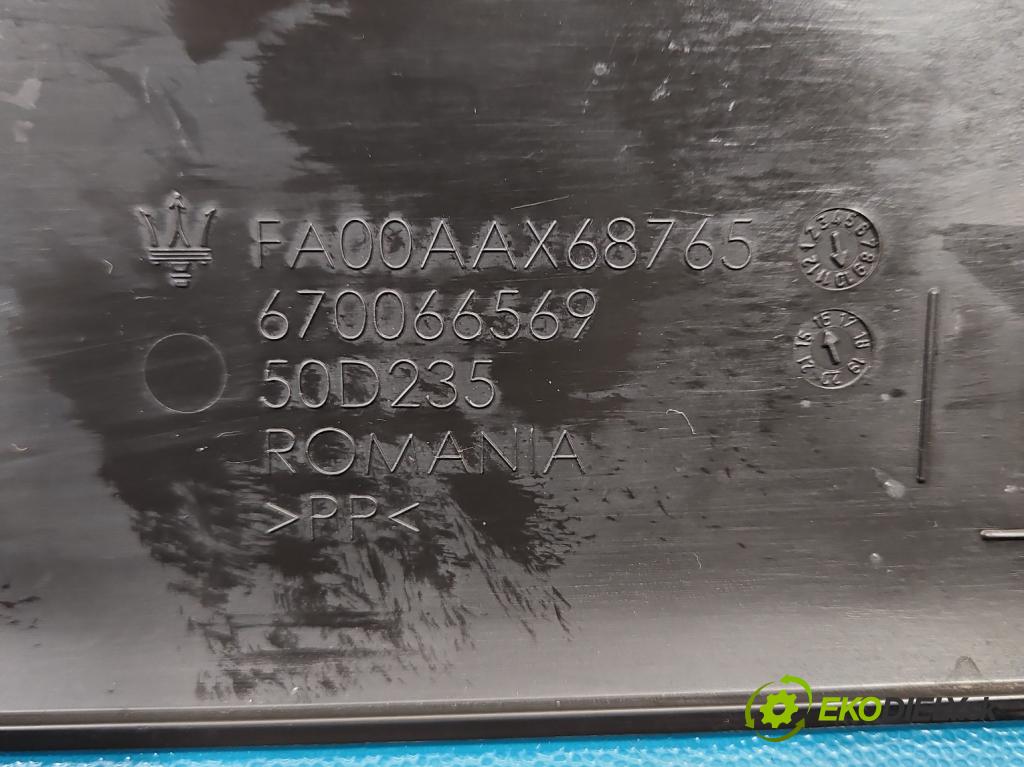 Maserati Quattroporte VI 13- 3.0 V6 automatic 301 kW 2979 cm3 4- kryt plast 670066569
