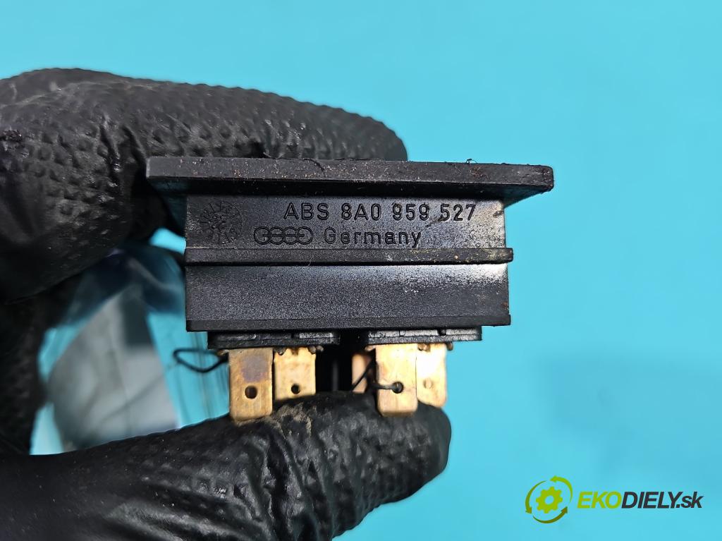 Audi 80 B4 1991-1994 1.9 tdi 90 HP manual 66 kW 1896 cm3 5- prepínač okien spätných zrkadiel 8A0959527