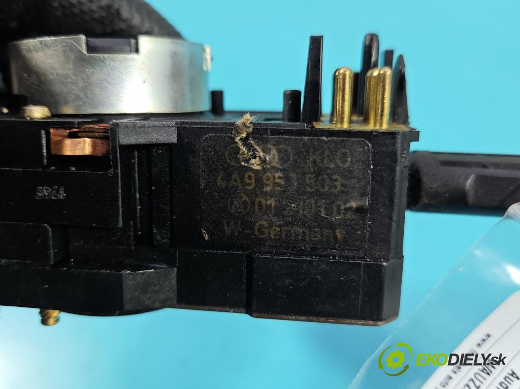 Audi 80 B4 1991-1994 1.9 tdi 90 HP manual 66 kW 1896 cm3 5- prepínač komplex: 4A9953503 (Prepínacie páčky pod volantom)