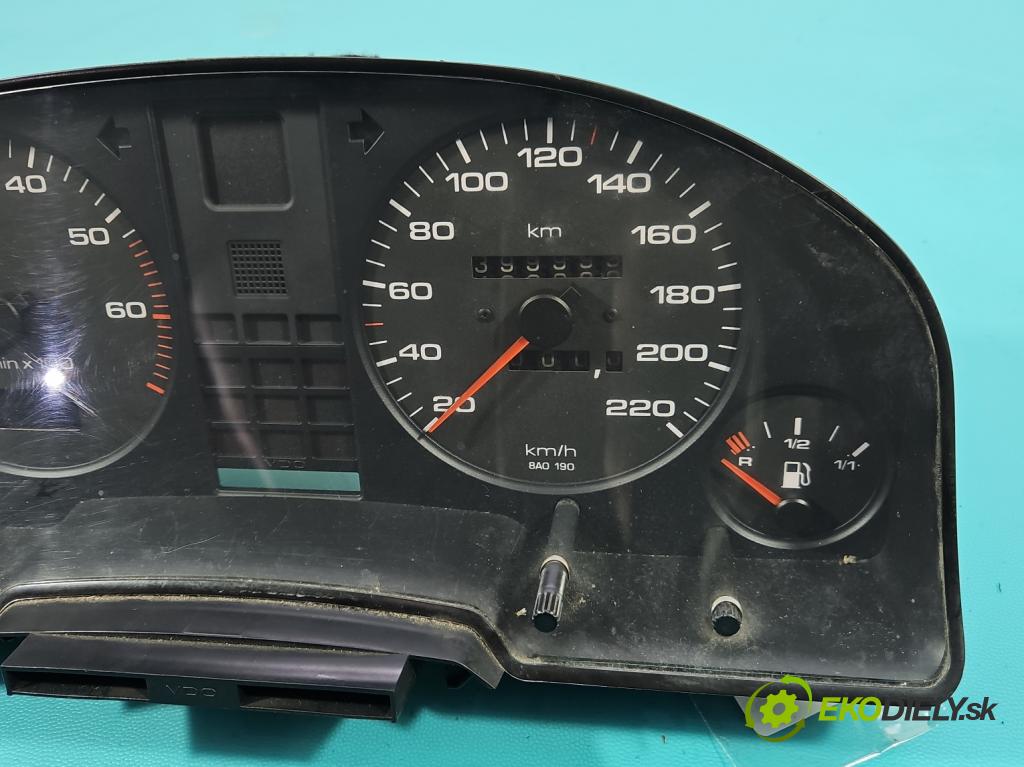 Audi 80 B4 1991-1994 1.9 tdi 90 HP manual 66 kW 1896 cm3 5- prístrojovka/ budíky 8A0919033N (Prístrojová doska)