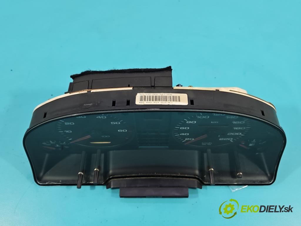 Audi 80 B4 1991-1994 1.9 tdi 90 HP manual 66 kW 1896 cm3 5- prístrojovka/ budíky 8A0919033N (Prístrojová doska)