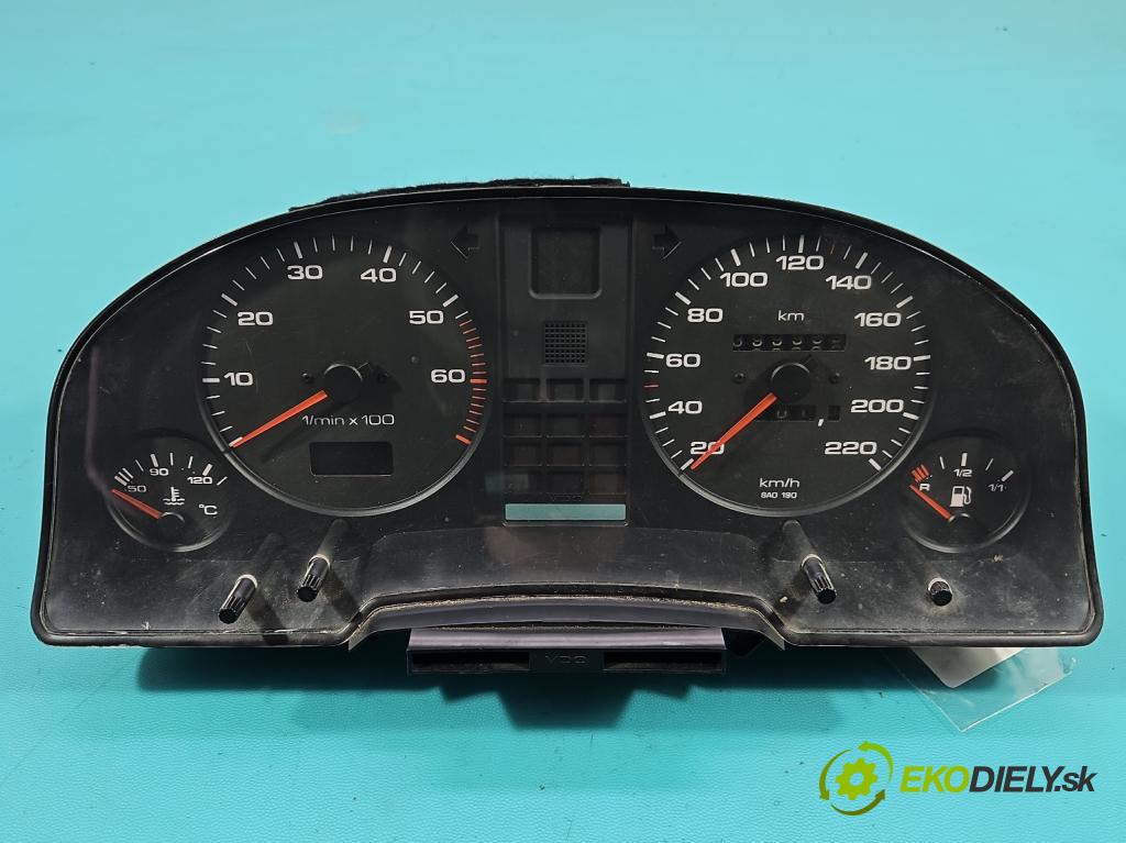 Audi 80 B4 1991-1994 1.9 tdi 90 HP manual 66 kW 1896 cm3 5- prístrojovka/ budíky 8A0919033N (Prístrojová doska)