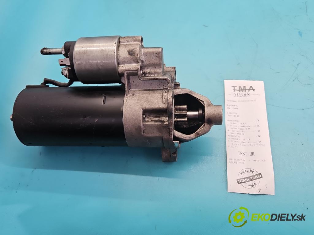 Audi 80 B4 1991-1994 1.9 tdi 90 HP manual 66 kW 1896 cm3 5- štartér  (Štartér)