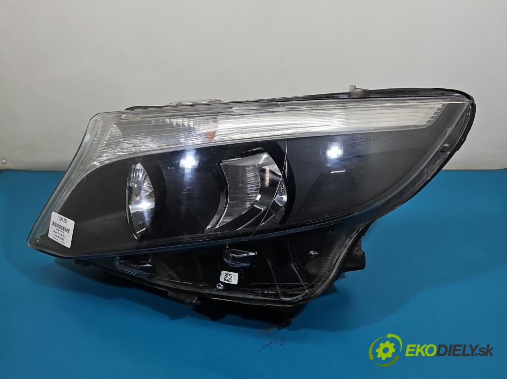 Mercedes Vito W447 2014- 1.75 cdi 102 HP manual 75 kW 1750 cm3 5- Reflektor: ľavý A4479067700 (Kľučka dverí ostatné)