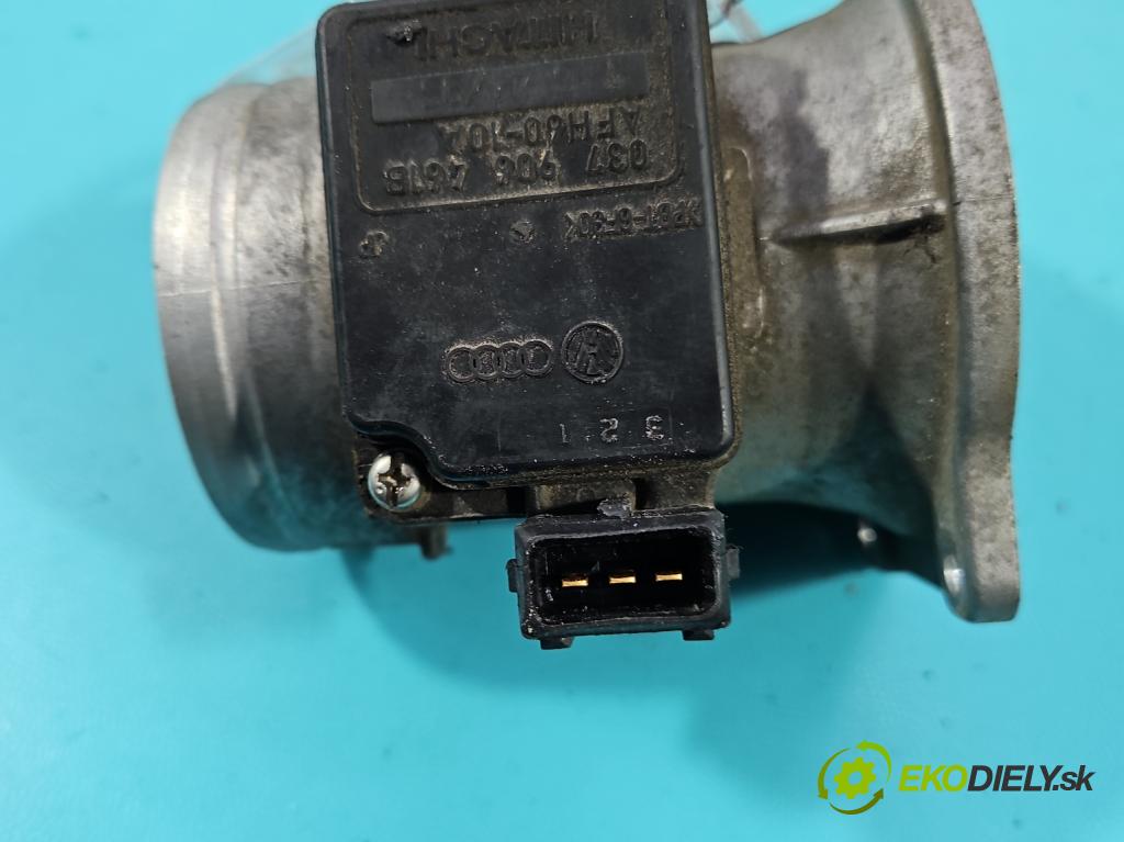 Vw Passat B5 1995-2005 1.6 8V 101 HP manual 74 kW 1595 cm3 4- průtokoměr: 037906461B (Váha vzduchu)