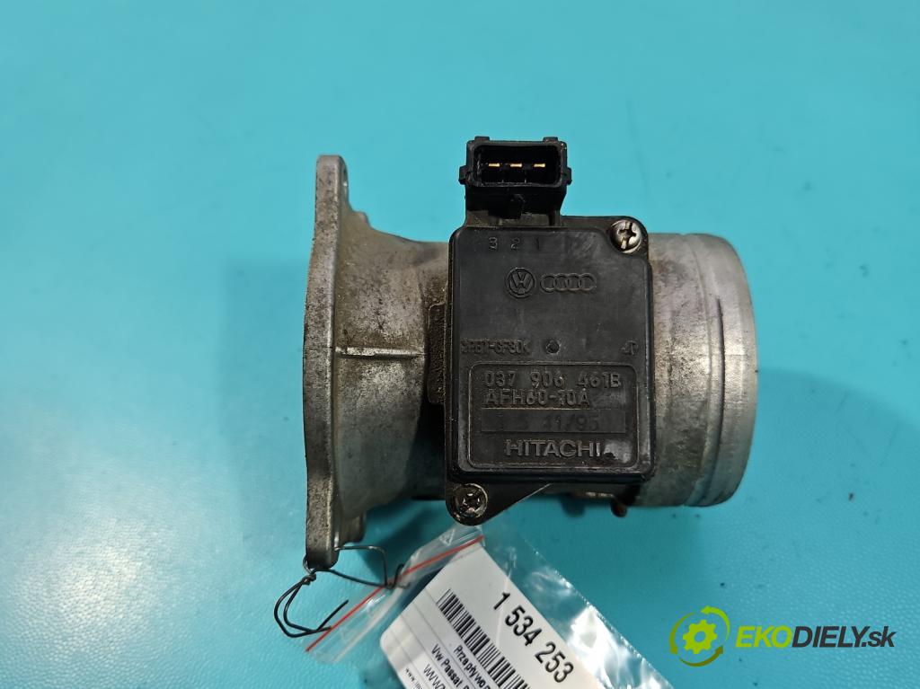 Vw Passat B5 1995-2005 1.6 8V 101 HP manual 74 kW 1595 cm3 4- průtokoměr: 037906461B (Váha vzduchu)