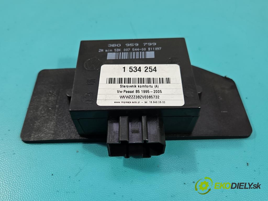 Vw Passat B5 1995-2005 1.6 8V 101 HP manual 74 kW 1595 cm3 4- riadiaca jednotka komfortu 3B0959799