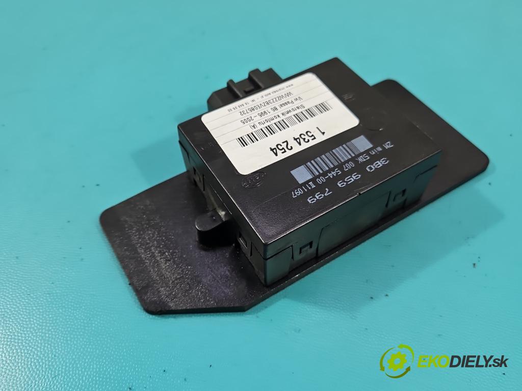 Vw Passat B5 1995-2005 1.6 8V 101 HP manual 74 kW 1595 cm3 4- riadiaca jednotka komfortu 3B0959799
