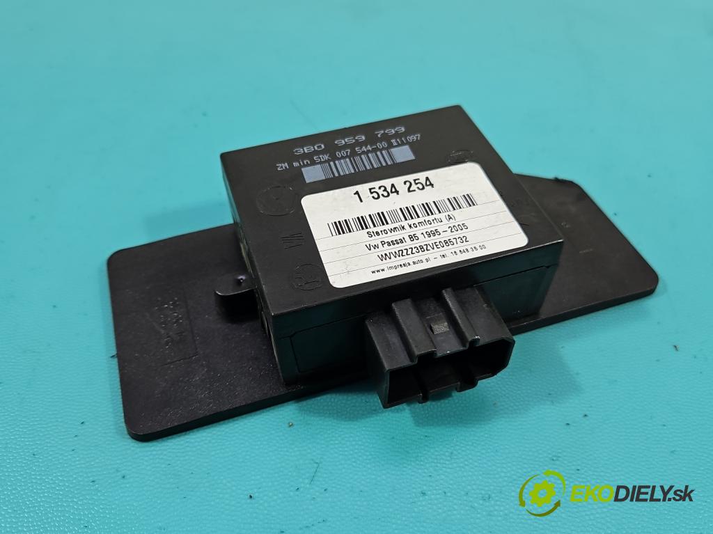 Vw Passat B5 1995-2005 1.6 8V 101 HP manual 74 kW 1595 cm3 4- riadiaca jednotka komfortu 3B0959799