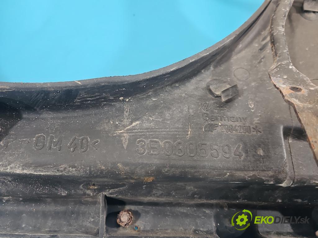 Vw Passat B5 1995-2005 1.6 8V 101 hp manual 74 kW 1595 cm3 4- stěna přední 3B0805594 (Přední výztuha)