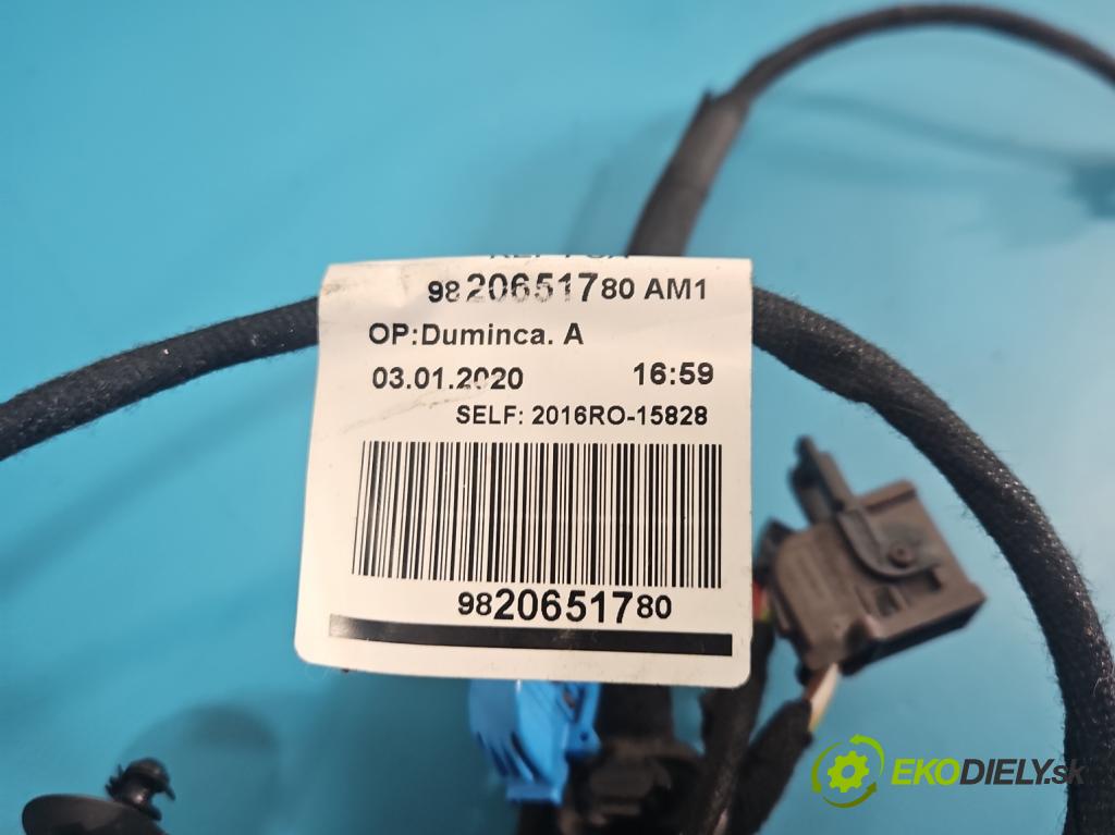 Peugeot 3008 II 2016-2023 1.6 T 300 hp automatic 221 kW 1598 cm3 5- Balíček: desky: přístrojová deska: 9820651780