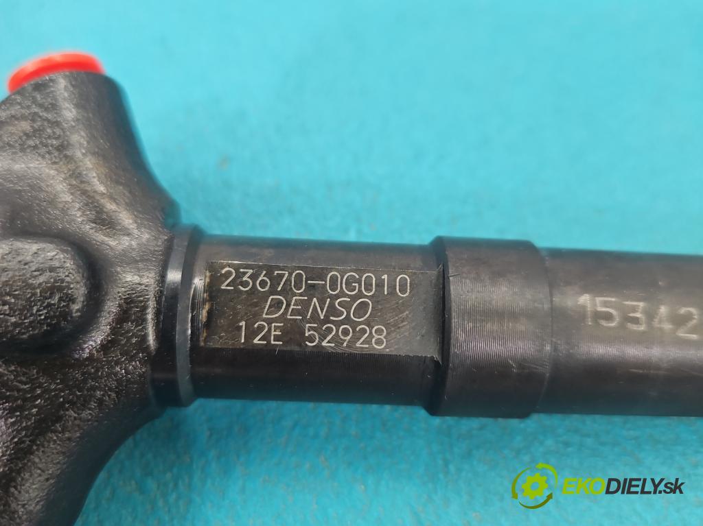 Toyota Corolla Verso II 2004-2009 2.0 D4D 116 HP manual 85 kW 1995 cm3 5- vstrek 23670-0G010 (Vstrekovač paliva)