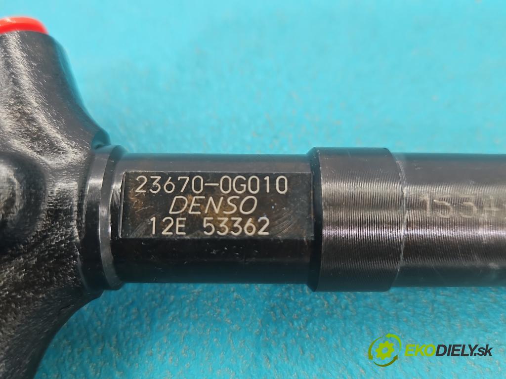 Toyota Corolla Verso II 2004-2009 2.0 D4D 116 HP manual 85 kW 1995 cm3 5- vstrek 23670-0G010 (Vstrekovač paliva)