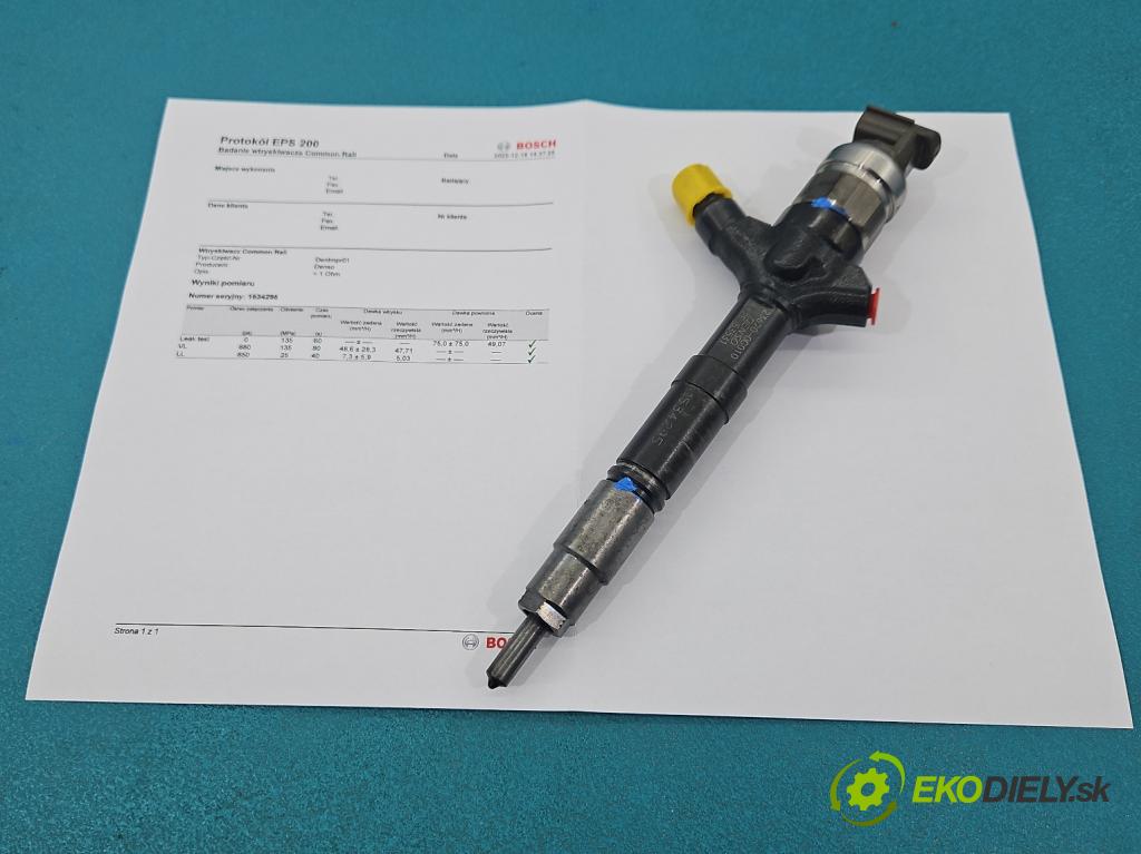 Toyota Corolla Verso II 2004-2009 2.0 D4D 116 HP manual 85 kW 1995 cm3 5- vstrek 23670-0G010 (Vstrekovač paliva)