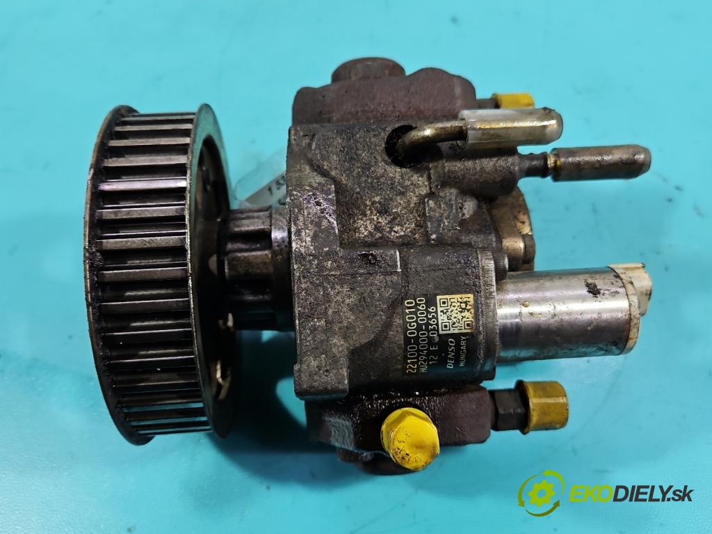 Toyota Corolla Verso II 2004-2009 2.0 D4D 116 hp manual 85 kW 1995 cm3 5- čerpadlo vstřikovací 22100-0G010 (Vstřikovací čerpadlo)