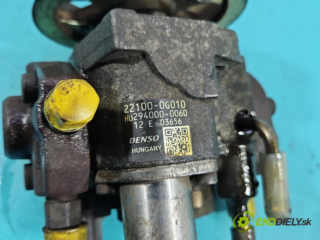 Toyota Corolla Verso II 2004-2009 2.0 D4D 116 hp manual 85 kW 1995 cm3 5- čerpadlo vstřikovací 22100-0G010 (Vstřikovací čerpadlo)