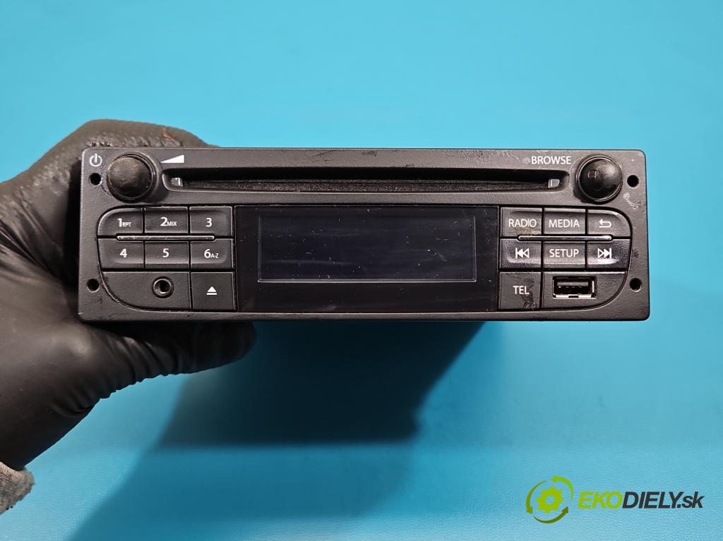Opel Movano III 2010-2022 2.3 cdti 170 HP manual 125 kW 2299 cm3 2- Radio originál 281150634R