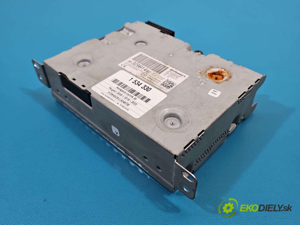 Peugeot 3008 II 2016-2023 1.6 T 300 hp automatic 221 kW 1598 cm3 5- Navigace: čtečka 9832991480