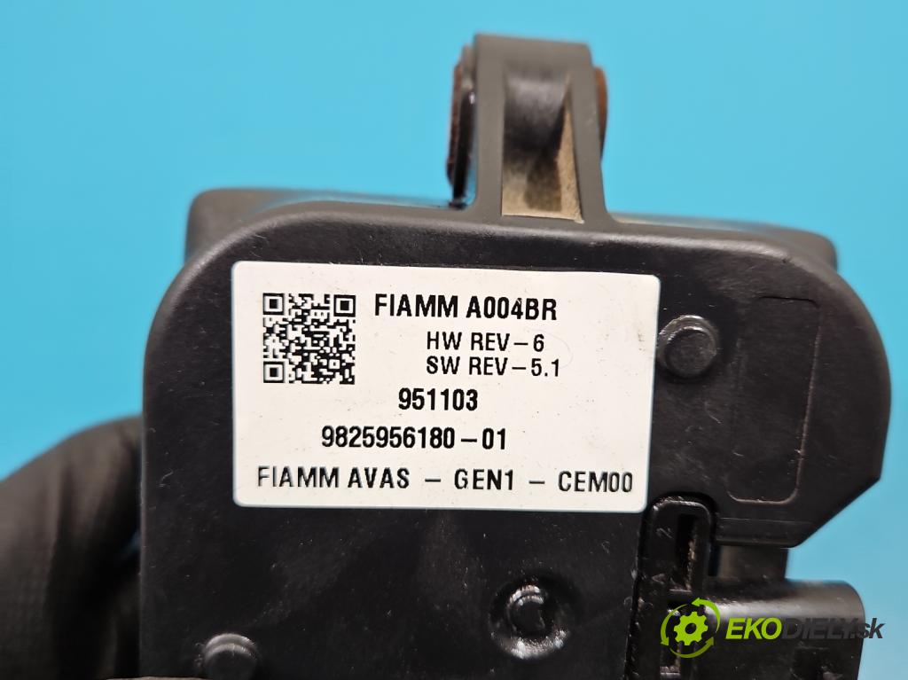 Peugeot 3008 II 2016-2023 1.6 T 300 hp automatic 221 kW 1598 cm3 5- Alarm 9825956180