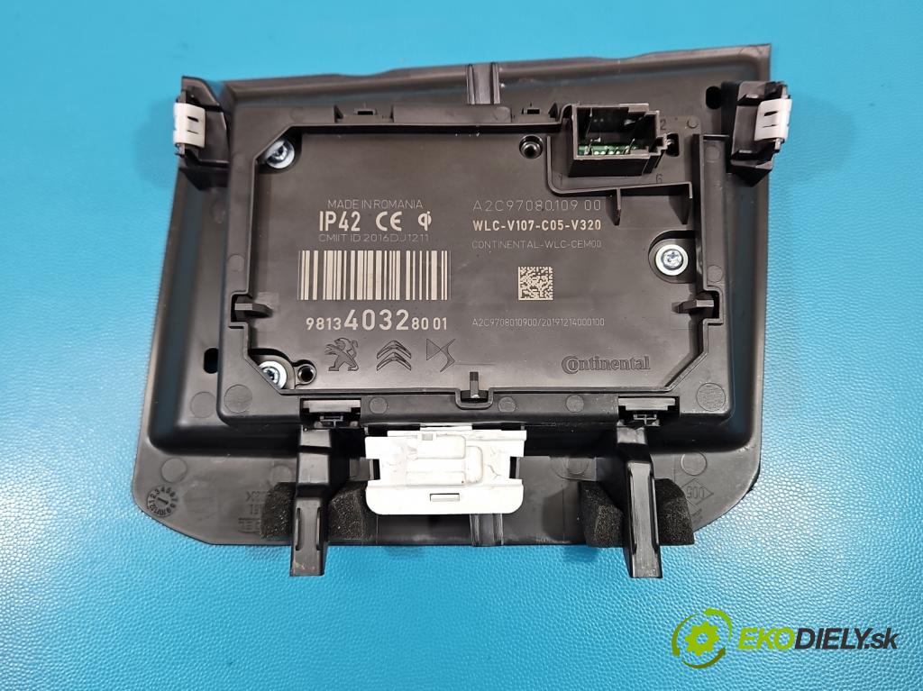 Peugeot 3008 II 2016-2023 1.6 T 300 hp automatic 221 kW 1598 cm3 5- Nabíječka A2C9708010900