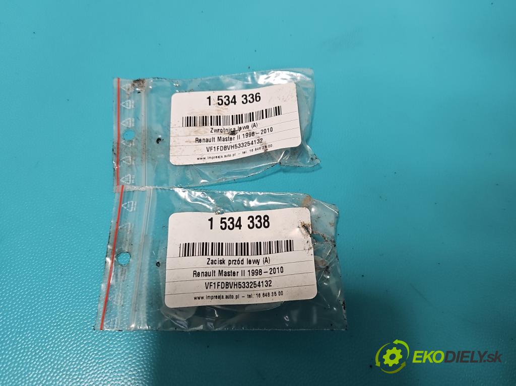 Renault Master II 1998-2010 2.5 dci 99 HP manual 73 kW 2463 cm3 5- náboj ľavé  (Náboj kolesa)