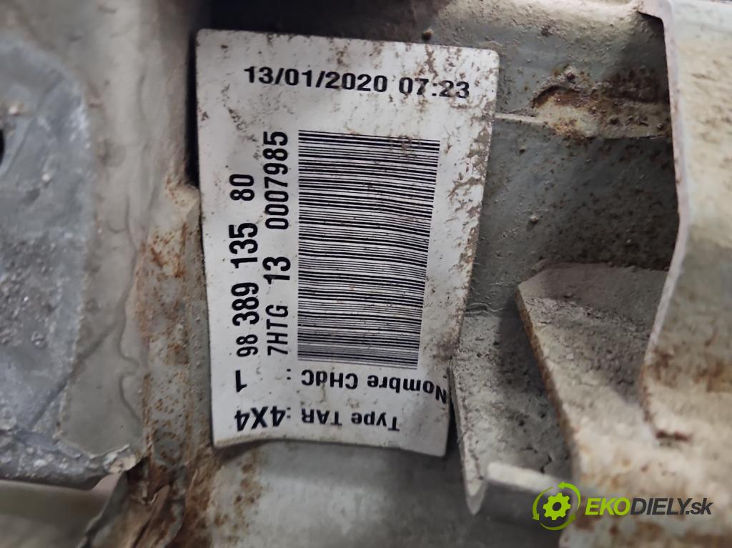 Peugeot 3008 II 2016-2023 1.6 T 300 HP automatic 221 kW 1598 cm3 5- zadna výstuha 9838913580 (Výstuha zadná)