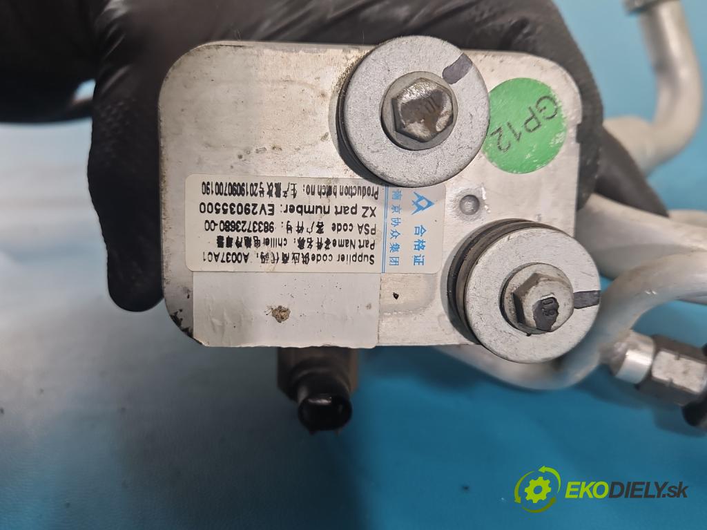 Peugeot 3008 II 2016-2023 1.6 T 300 HP automatic 221 kW 1598 cm3 5- rúrka klimatizácie 9833723680