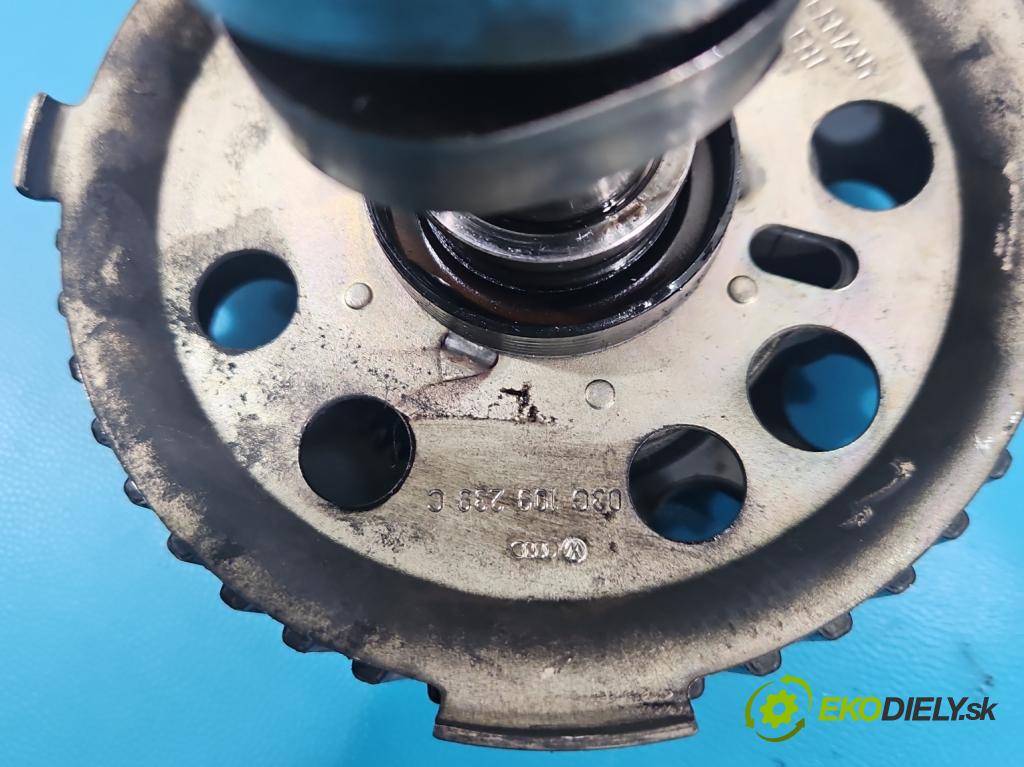 Vw Touran I 2003-2015 2.0 TDI 136 HP manual 100 kW 1968 cm3 5- Valček: načasovanie 038109111E (Vačkový hriadeľ)