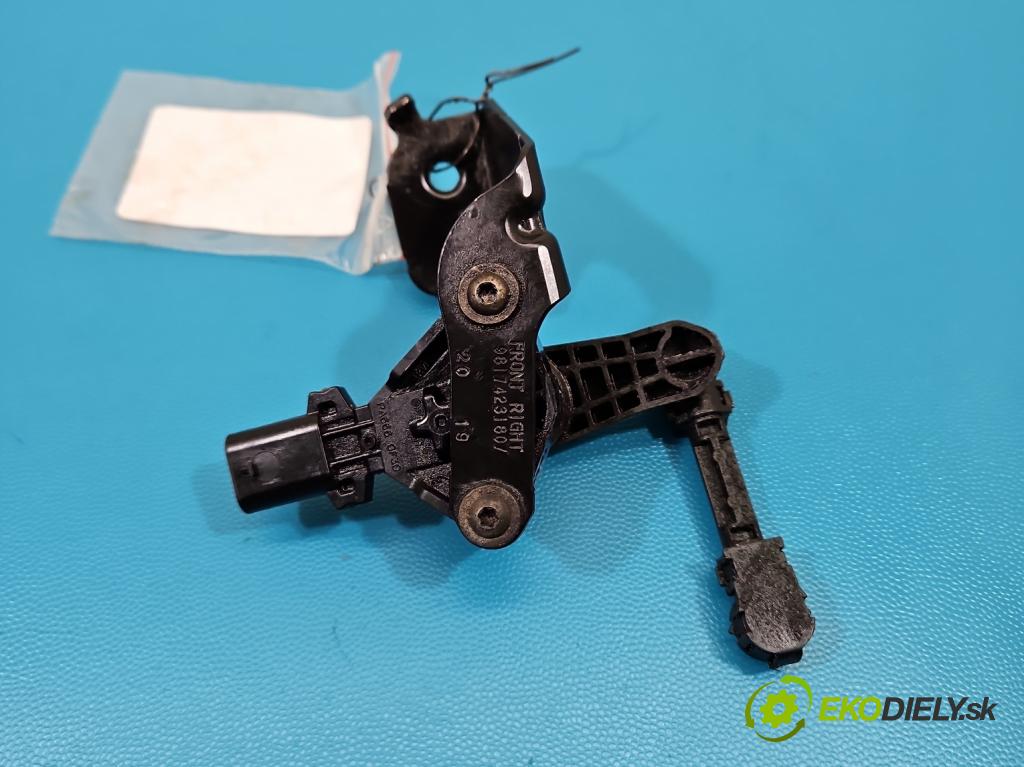 Peugeot 3008 II 2016-2023 1.6 T 300 HP automatic 221 kW 1598 cm3 5- snímač nastavenia xenon 98174231807 (Snímač)