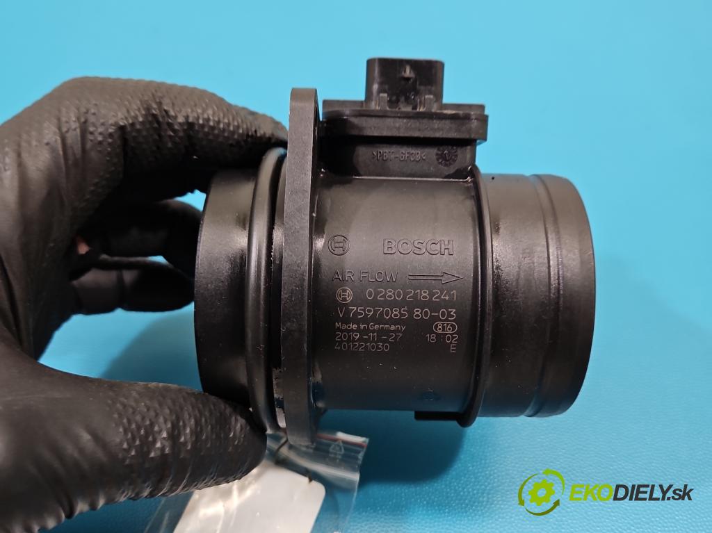 Peugeot 3008 II 2016-2023 1.6 T 300 HP automatic 221 kW 1598 cm3 5- průtokoměr: 0280218241 (Váha vzduchu)